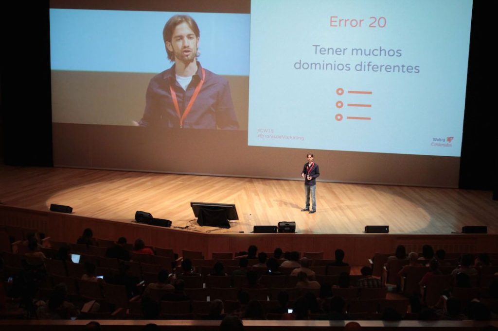 Error 20: Tener muchos dominios diferentes