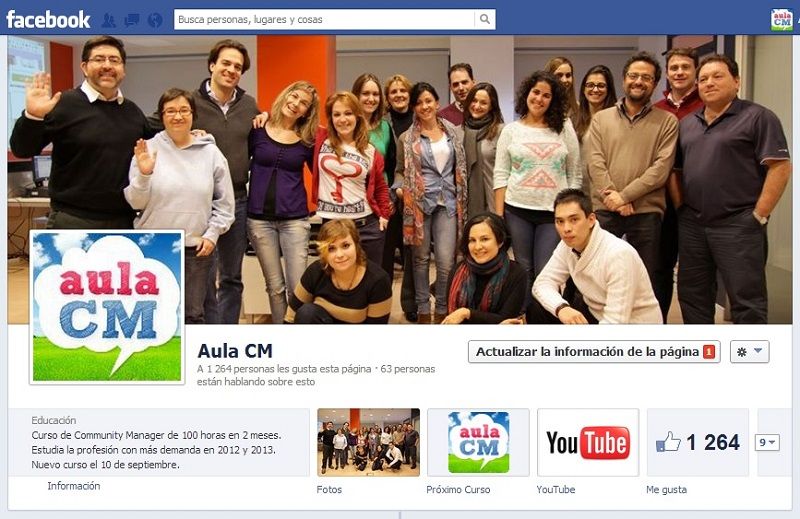 Facebook Aula CM