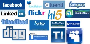 Redes Sociales Azules